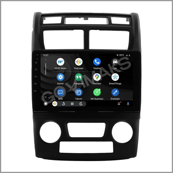 KIA SPORTAGE 2007-2010 UYUMLU SİYAH DİJİTAL 4 GB RAM 64 GB HAFIZA ANDROID MULTIMEDIA TEYP - Resim 2