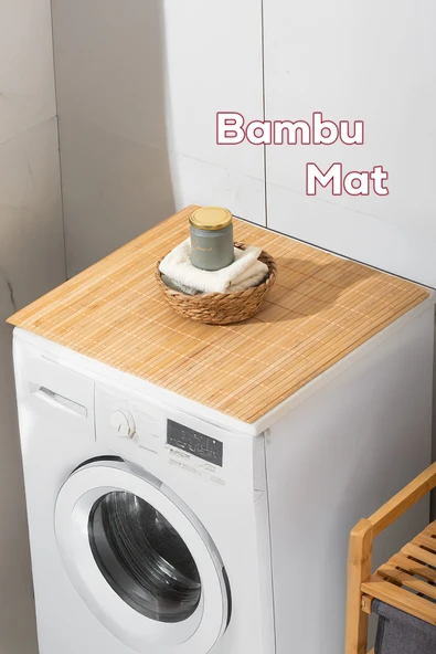 Porsima Pbt-374 Ahşap Bambu Kaymaz Banyo Matı Paspas 45x70cm - 3