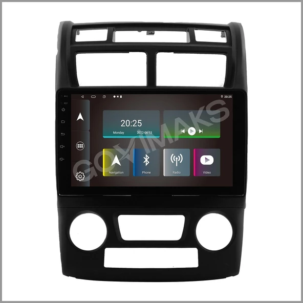 KIA SPORTAGE 2007-2010 UYUMLU SİYAH DİJİTAL 4 GB RAM 64 GB HAFIZA ANDROID MULTIMEDIA TEYP - Resim 6