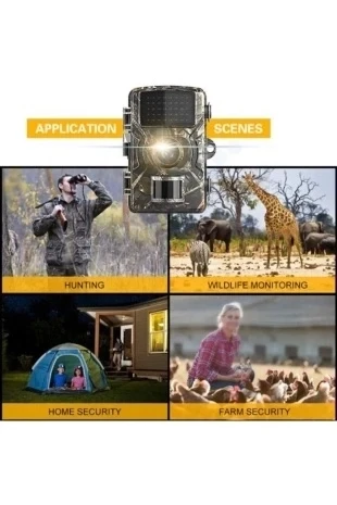 Fotokapan Kamera 12mp 1080p Doğa Ve Outdoor Gece Görüşlü Kamera Su Geçirmez - 4