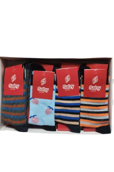 Hırdavatistan 24 ADET MEVSİMLİK EKONOMİK LÜX ÇORAP 37-41 UYUMLU ürün görseli 1