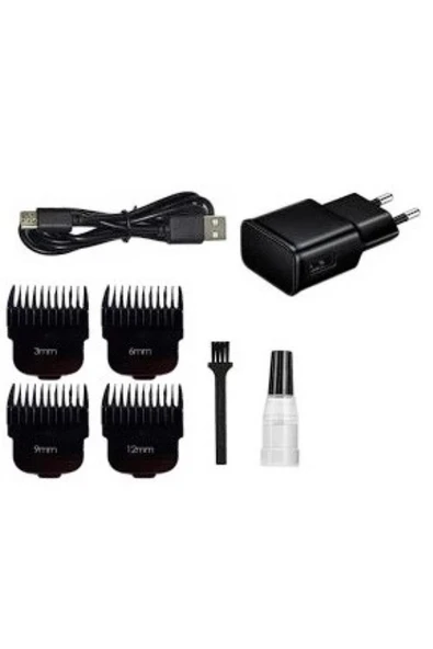 FIRSATTAN INSUA HK-770 PROFOSYONEL ŞARJLI LED EKRANLI TIRAŞ MAKİNESİ - Resim 2