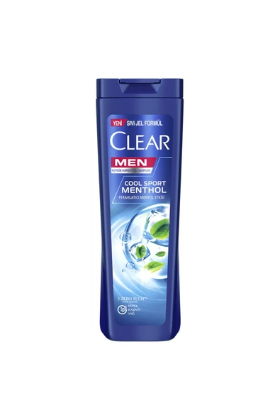 Clear Men Şampuan Cool Sport Menthol 325 Ml ürün görseli 1