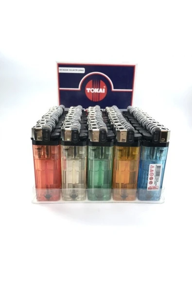 BİLTEK SHOP Tokai Taşlı Çakmak 50 Adet ürün görseli 1