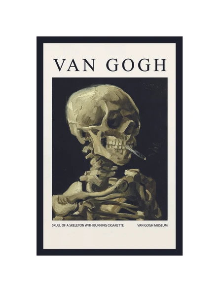 Van Gogh   Sanat Temalı Tasarım Dekoratif Hediye Not Kartı Kartpostal  10x15 cm - 1