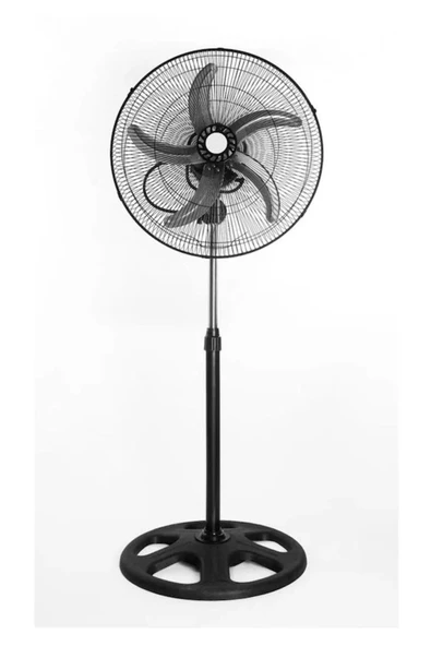 SUNDAY Moon 18" 85w 5 Kanatlı 4 Salınımlı Ayaklı Sanayi Tipi Vantilatör (METAL PERVANE) ürün görseli 1