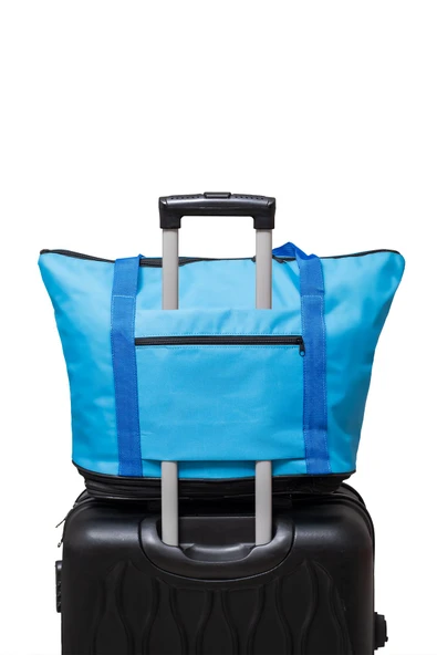 Valiz İki Körüklü Demonte Sessiz Tekerlekli Valiz/Çanta/Bavul - Resim 7