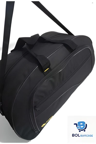 BOL SUİTCASE Unısex Havlu Kumaş Hostes Valiz Seyahat Tatil Spor Hastane Çok Gözlü El Ve Omuz Çantası büyük - Resim 3