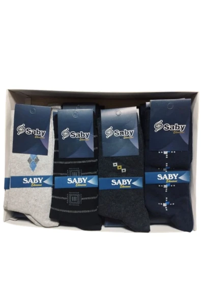 Hırdavatistan ÇEŞİTLİ 24 LÜ MEVSİMLİK EKONOMİK ÇORAP 40-45 UYUMLU ürün görseli