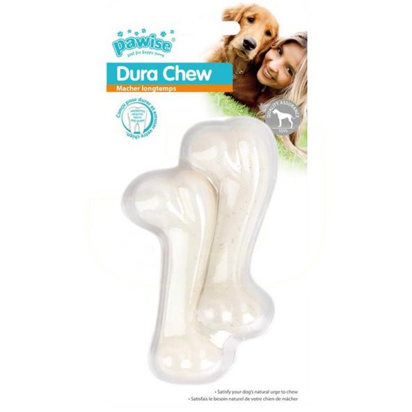 Pawise Dura Chew Tavuk Aromali Köpek Kemiği 10cm (2li)