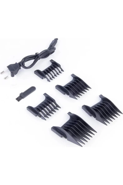 WELL POWER Profesyonel Saç Sakal Çift Kademeli Kablosuz T Bıçaklı 0.2mm Traş Makinesi Wp-609 - Resim 3