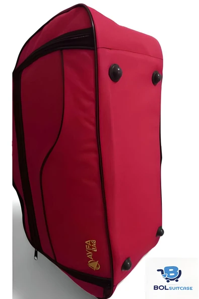 BOL SUİTCASE Unısex Havlu Kumaş Hostes Valiz Seyahat Tatil Spor Hastane Çok Gözlü El Ve Omuz Çantası büyük - Resim 3