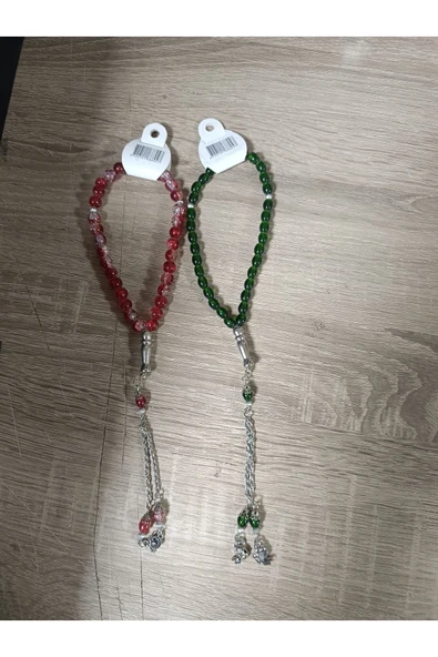 Esmer Bijuteri Esmer Tesbih Dünyası Çok Renkli Tesbih İkili ürün görseli 1