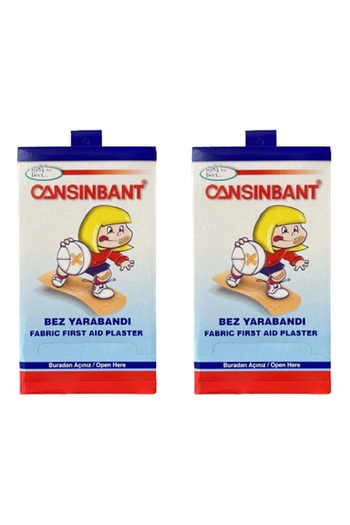 CANSIN BANT Bez Yarabandı 10'lu 30 Paket (300 Adet) (2 Adet) ürün görseli 1