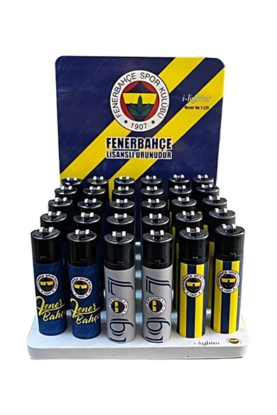 LİGHTER TARAFTAR ÇAKMAK TAŞLI 30 ADET ürün görseli 1