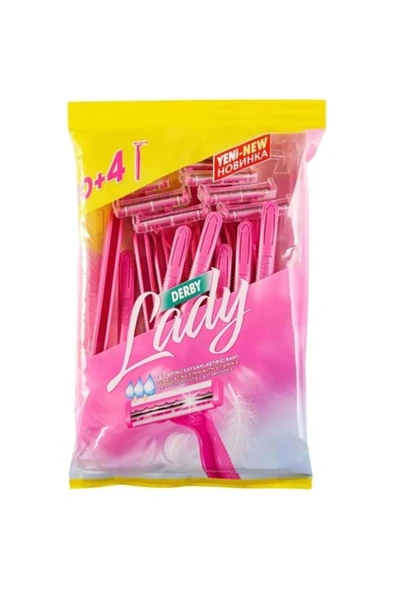 Derby ( PTD ) Derby Lady Traş Bıçağı Çift Bıçaklı 10+4=14 Lü Pk ( TEKLİDİR ) ürün görseli 1