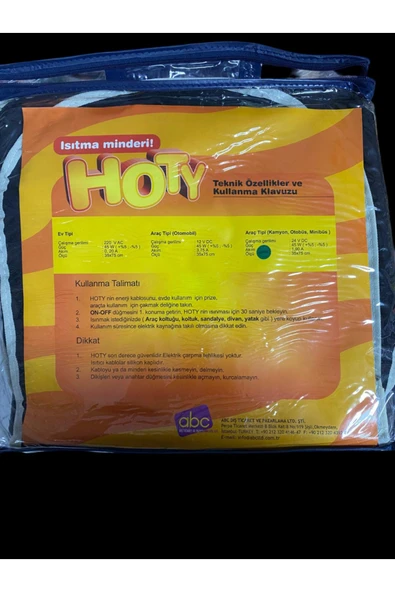 HOTY Isıtma Minderi - Resim 4