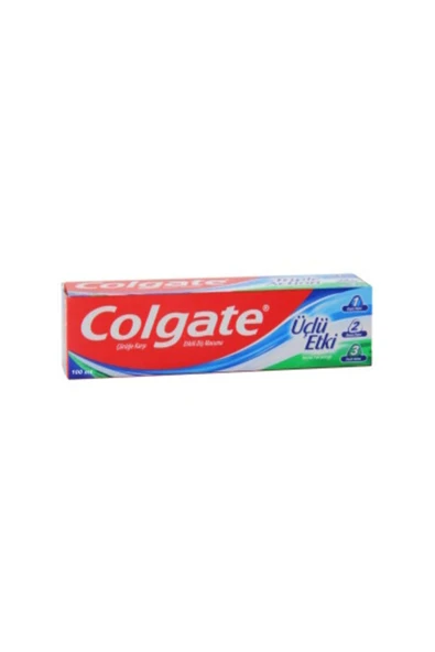 Colgate Üçlü Etki Çürüğe Karşı Etkili Diş Macunu 100ml ( 1 ADET ) ürün görseli 1