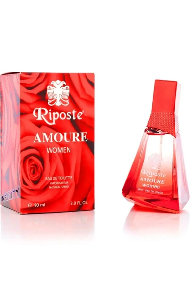 Riposte 24 Saat Etkili Kadın Parfüm - Amoure - For Women 90 Ml ürün görseli 1