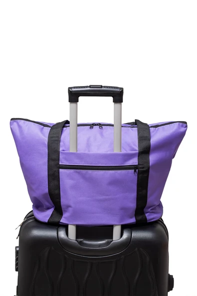 Valiz İki Körüklü Demonte Sessiz Tekerlekli Valiz/Çanta/Bavul - Resim 7