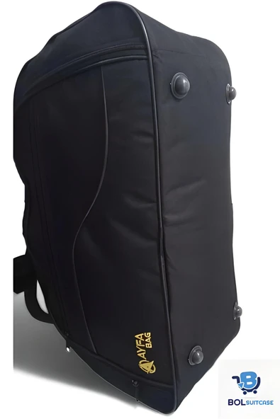 BOL SUİTCASE Unısex Havlu Kumaş Hostes Valiz Seyahat Tatil Spor Hastane Çok Gözlü El Ve Omuz Çantası büyük - Resim 2