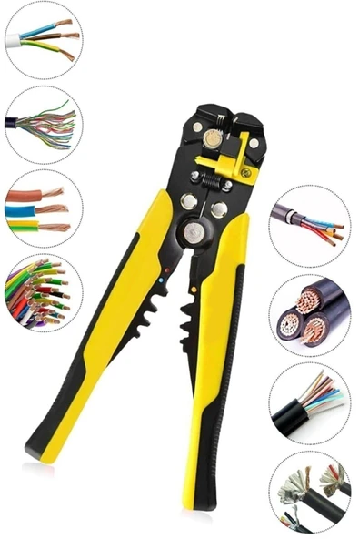 Meşem 4371 Otomatik Kablo Sıyırıcı Soyucu Çok Fonksiyonlu Kablo Soyma Pensesi 1410 ürün görseli 1