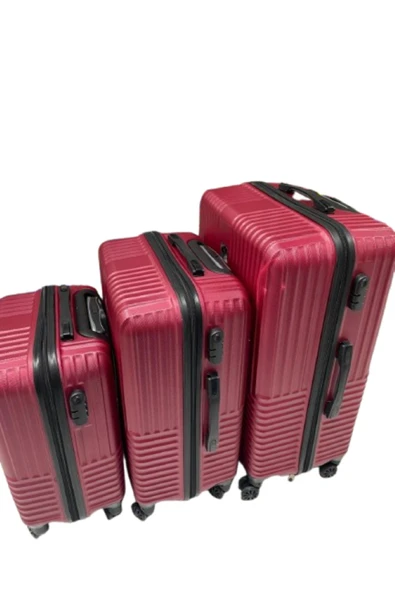 AC POLO 3 LÜ SET VALİZ (BÜYÜK ORTA KÜÇÜK) - Resim 4