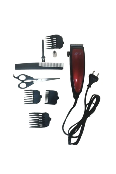 Hırdavatistan Kırmızı Elektrikli Profesyonel Saş Kesme Makinesi, güçlü ve hassas kesim sağlar ürün görseli 1