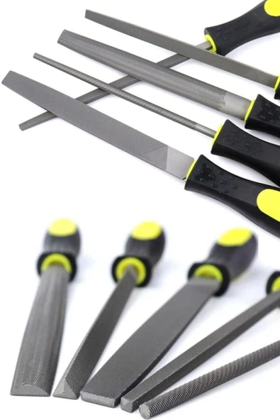 Meşem 1290 5 Parça MESEM Mini Eğe Törpü Seti Ahşap Tahta Oyma Şekillendirme Büyük Boy 1410 ürün görseli 1