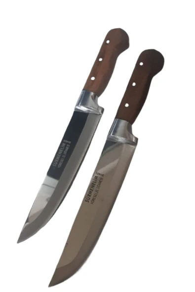 Hırdavatistan SÜRMENELİM EL DÖVMESİ EXTRA KESKİN KASAP BIÇAĞI 18 CM - Resim 3