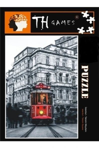 TAHA Kaliteli 1000 Parça Puzzle (istanbul Taksim Meydanı)