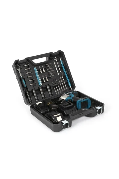 Hırdavatistan Kömürsüz Torklu& Full Setli Somun Sıkma 36 Volt 5000 Mah - Resim 3