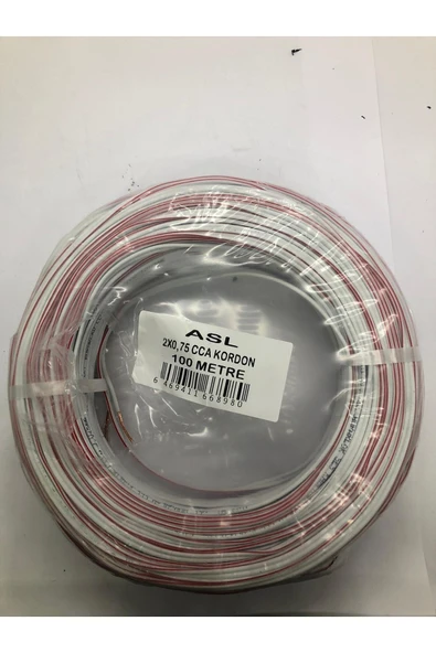 ASL 2x0.75'lik Bakır Kablo ürün görseli