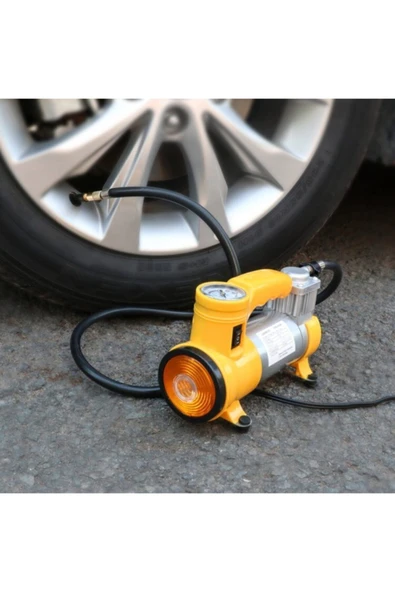 BESTKA Cyclone 35lpm 12v 150 Psı Araç Lastik Hava Kompresörü - Resim 2