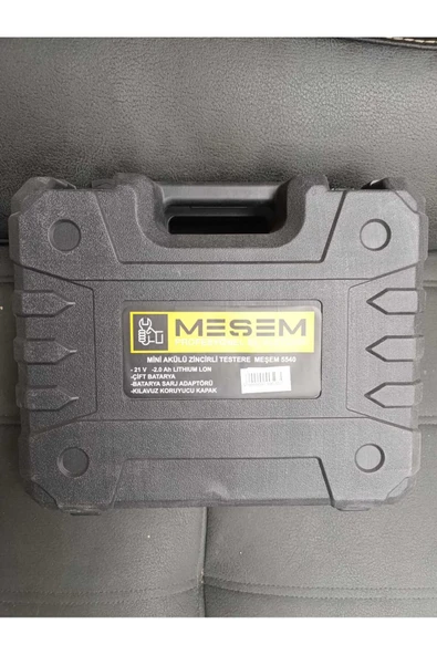 Meşem MEŞEM 5540 MİNİ AKÜLÜ ZİNCİRLİ TESTERE ürün görseli 1