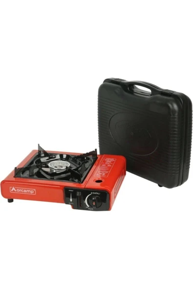 Hırdavatistan Tekli Portatif Ocak Kırmızı Ck-501 - Resim 2