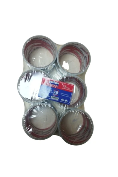 Hırdavatistan 12'li GÜMÜŞ ALÜMİNYUM BANT ürün görseli 1