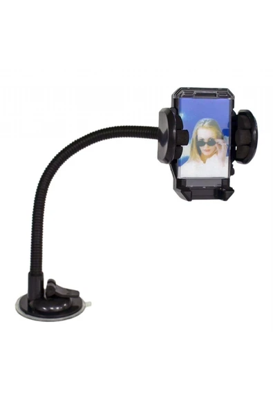 Carub Telefon Tutucu 35cm Uzun Spral Vantuzlu ürün görseli 1