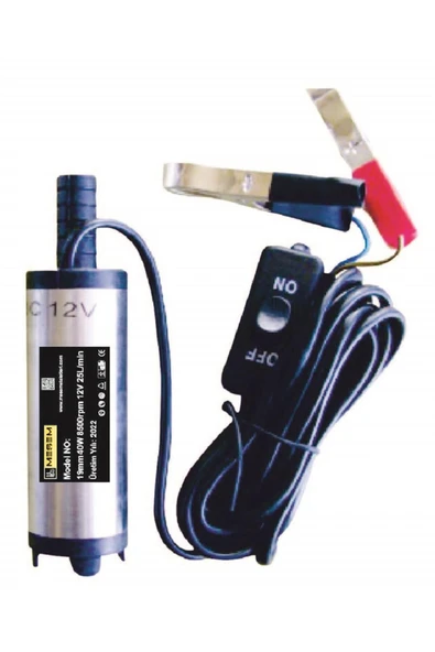 Meşem MEŞEM 5502 MAZOT POMPASI 38 MM 12V-60 WAT ürün görseli 1