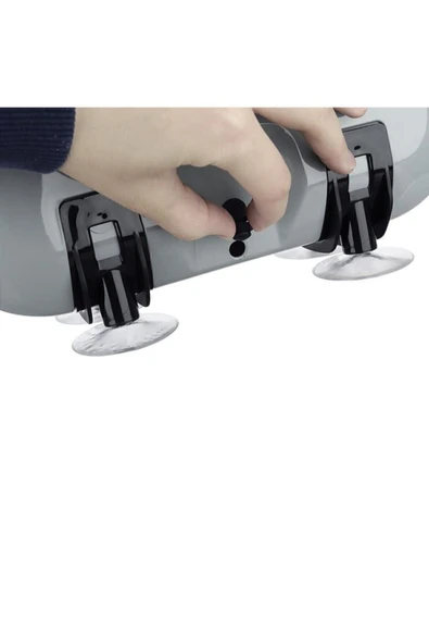 pembeinci Tabak Yıkama Fırçası Taş Gri - Resim 4