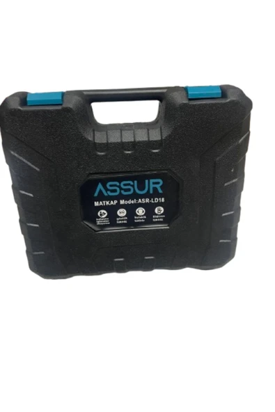 ASR 12v Çift Akülü Vidalama Metal Şanzıman Şarjlı Matkap - Resim 3