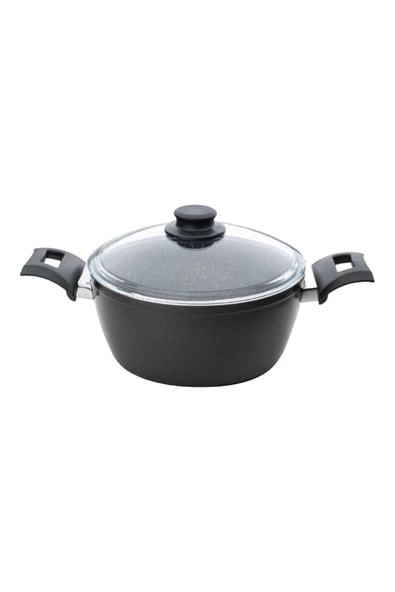 Delüxe Ezme 5 Kat Kaplama Derin Granit Tencere 24 Cm ürün görseli 1