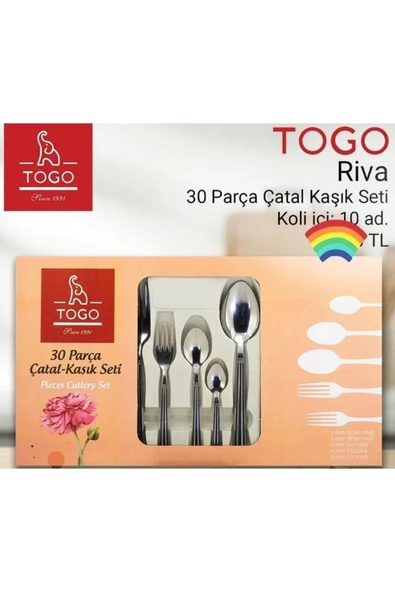 Osmn 452 Çatal-kaşık Seti 30 Parça ürün görseli 1