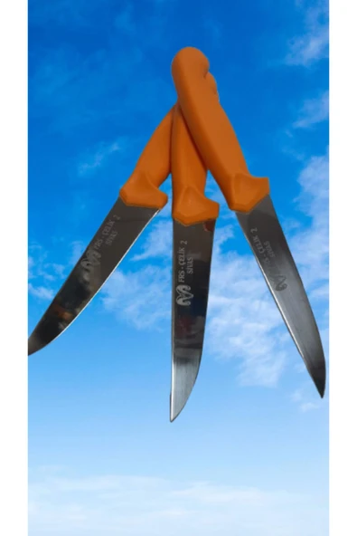 Hırdavatistan FRS ÇELİK 2 SİVAS %100 EL İŞÇİLİĞİ KASAP BİÇAĞI 14,5 CM 2 ADET - Resim 3