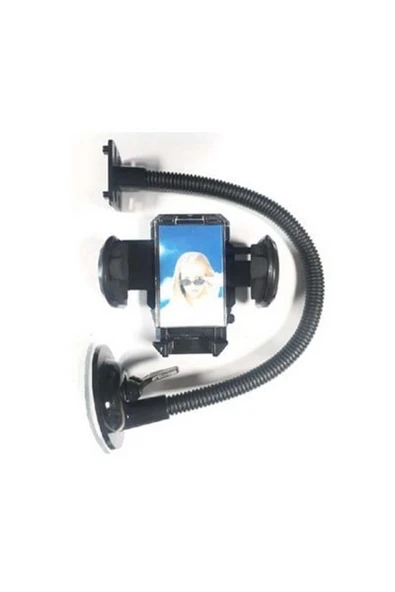 Carub Telefon Tutucu 35cm Uzun Spral Vantuzlu - Resim 2