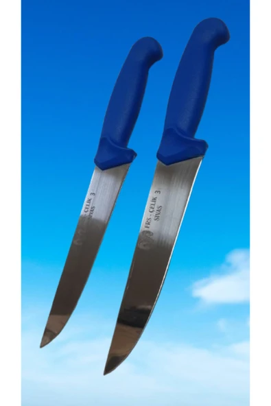 Hırdavatistan FRS ÇELİK 3 SİVAS %100 EL İŞÇİLİĞİ KASAP BİÇAĞI 16,5 CM - Resim 2