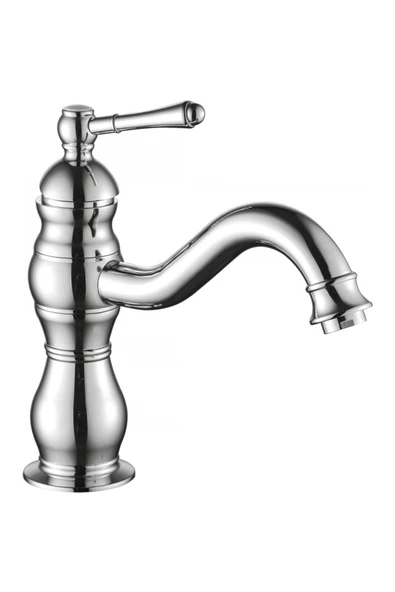 SDK ARMATÜR Kısa Krom Lavabo Bataryası - Resim 3