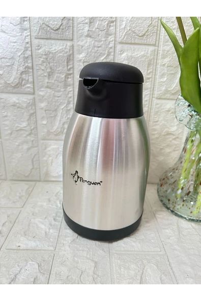 aky home style PENGUEN ÇELİK TERMOS 2 Litre ürün görseli