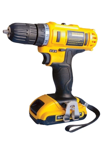 Meşem Şarjlı Darbeli Matkap Çift Akülü Vidalama Li-on 18v ürün görseli 1