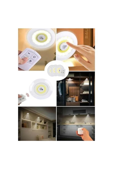 Uazaktan Kumanalı Işık Ayarlı Led Lamba - 2